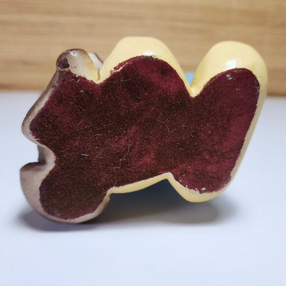 Dutch Boy Figurine with Dog Chalkware Rare 9” Tall Home Decor Vintage 60s - Picture 8 of 8